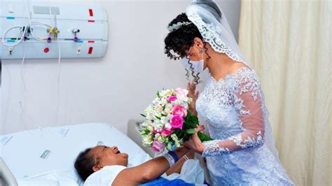 novia visitó a su madre en el hospital minutos antes de casarse — fmdos