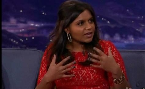mindy kaling admits she casts hot actors just to make out with them on conan video huffpost