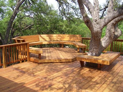 Amazing Beautifuly Wood Deck Designs Eas Beautiful Small House