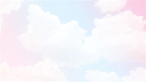 Sky And Clouds On A Beautiful Pastel Background Abstract Sweet Dreamy