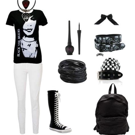 Emo Polyvore Outfits For Girls Emo Scene Clothes Polyvore Scene