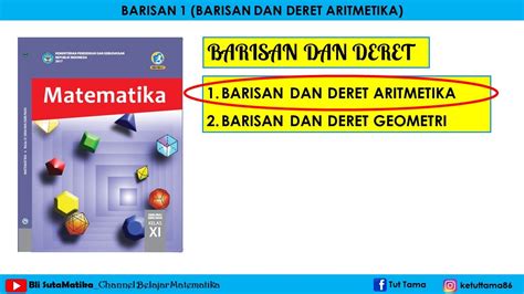 Matematika Wajib Kelas Xi Sma Smk Barisan Barisan Dan Deret