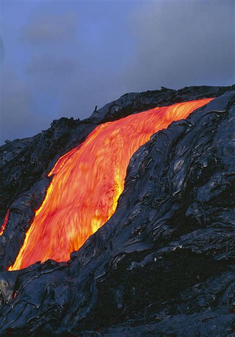 Kilauea Volcano Lava Flow Volcano Kilauea