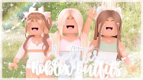 Aesthetic Roblox Soft Girl Outfits With Codes Links Bloxburg