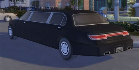Made For Game Limousine In The Sims 4