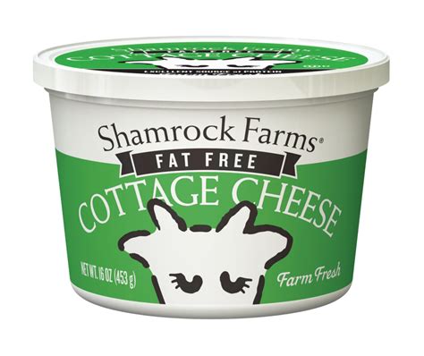 Shamrock Farms Sour Cream & Cottage Cheese | Cottage cheese, Shamrock farms, Cheese packaging