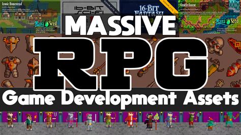 Massive Rpg Game Development Asset Bundle On Humble