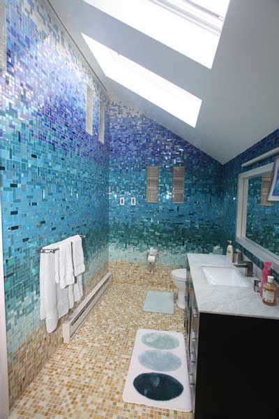 Glass Tile Bathroom Photos At Susan Jablon