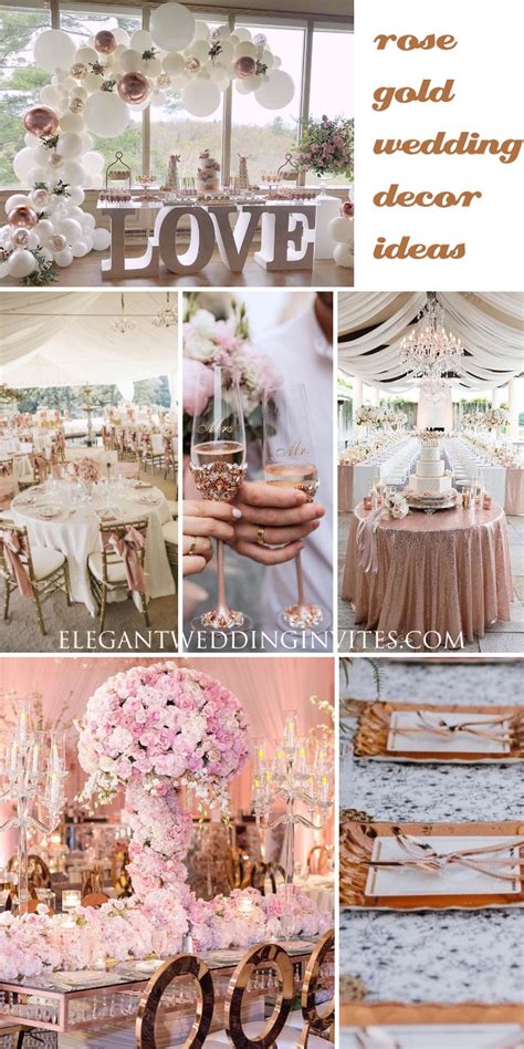 36 Fabulous Rose Gold Wedding Color Ideas Youll Fall In Love With