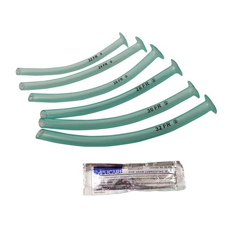 Nasopharyngeal Airway Kit 6 Airways 6 Packs Of Jelly 3627