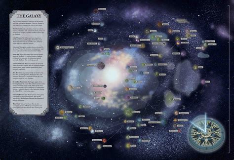 Universo Star Wars Mapa De La Galaxia The Force Awakens Ue Canon