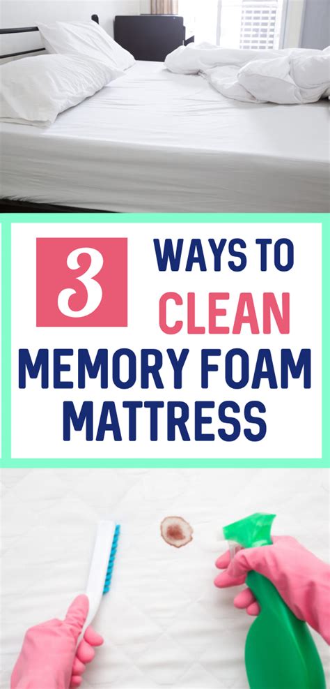 How To Clean Memory Foam Mattress Clean Memory Foam Mattress Memory