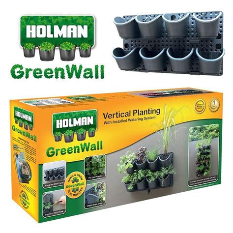 Holman Greenwall Vertical Garden Kit Bunnings Warehouse