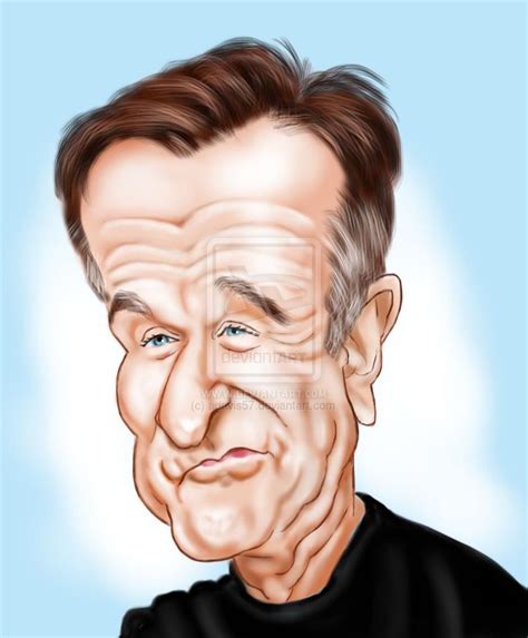 Robin Williams By Adavis57 On Deviantart For This Weeks Caricaturama