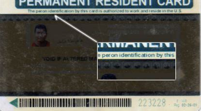 But, if the card is issued by an unauthorized entity then it is fake. Us permanent resident card document number