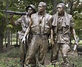 Life Size Bronze Statue The Three Soldiers Vietnam Veterans Memorial ...