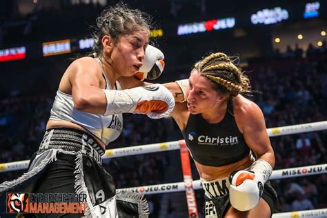 Maybe you would like to learn more about one of these? Kim Clavel Dominates Esmeralda Gaona to Claim the NABF Light Flyweight Crown