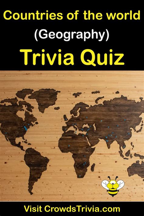 Countries Of The World Trivia Quiz Questions And Answers Fun