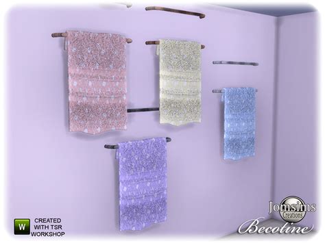 The Sims Resource Becotine Bathroom Deco Towel