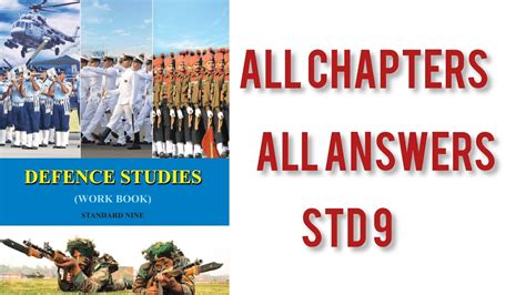 Defence Studies Workbook Std 9 Answers Youtube