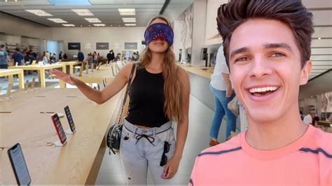 Buying Everything My Sister Touches Blindfolded Brent Rivera