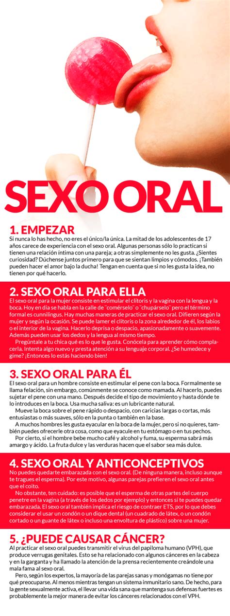 Cinco Datos B Sicos Sobre El Sexo Oral Sinembargo Mx