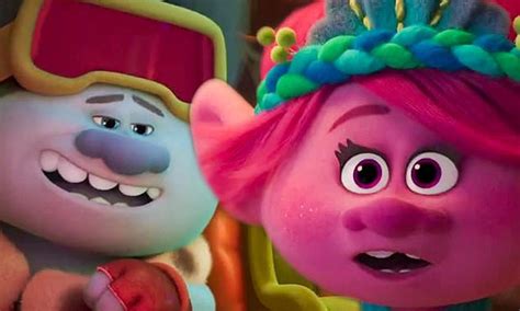 Trolls Band Together Trailer Queen Poppy And Branch Look For The Latters Long Lost Brothers