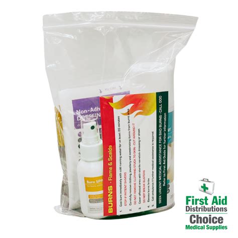 Hospitality Burn First Aid Module First Aid Distributions