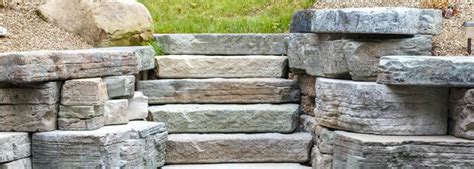 Stone And Concrete Step Installation New Paltz Ny Masseo Landscape