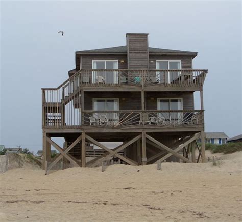 As Close As You Can Get Oceanfront Nags Head Home With Panoramic Ocean
