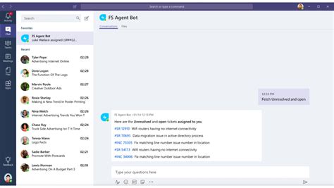 Most companies, big and small, have some sort of ticketing system in place to track, manage and resolve internal issues, especially for tech ops, it, and internal support teams. Microsoft Teams Integration & More O365 Integrations : freshservice