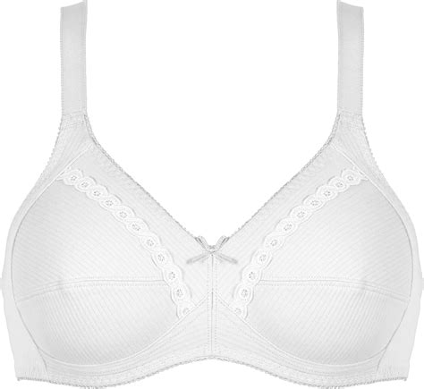 Naturana Womens Soft Cup 100 Cotton Everyday Wireless Bra 86545 Cup