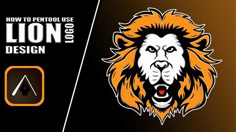 Lion Logo Victor 3d Logo Design Illustrator Pen Tool Using Logo