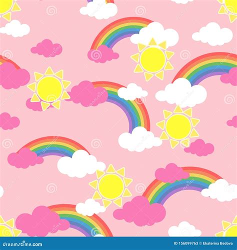 Rainbow Wallpaper Royalty Free Stock Image 14340724
