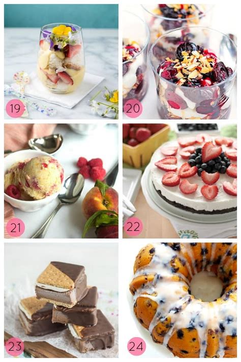 24 Sweet Summer Desserts Shugary Sweets Bloglovin