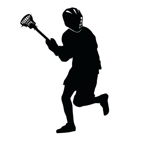Lacrosse Sticks Silhouette at GetDrawings | Free download