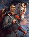 Colonel Ivan Bohun Painting by Nataliia Pavlusenko | Saatchi Art