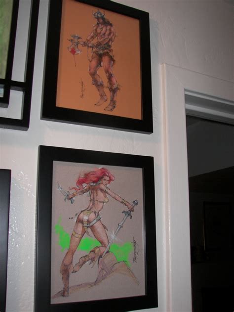 Tony Dezuniga In Ken Z S Framed Art Work And Other Collections Comic Art Gallery Room
