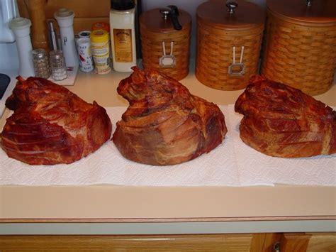 Double Smoked Hams Times Step By Step I Have The Mes Smoker In This Post I Could Totally