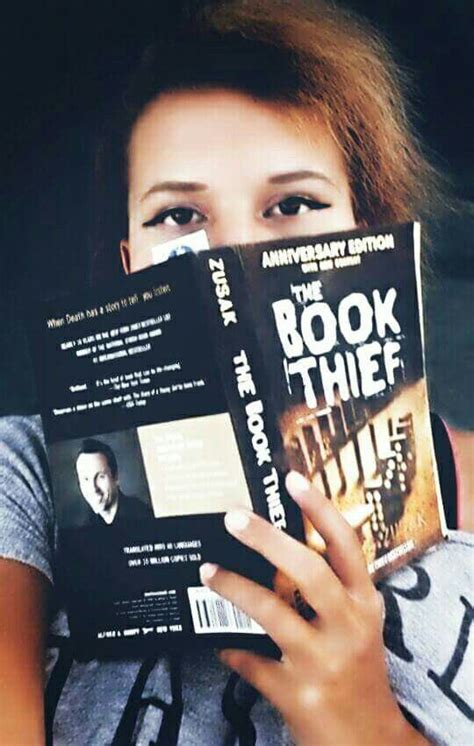 Book Thief Selfie Book Selfie Books Book Cover Books Photo Album