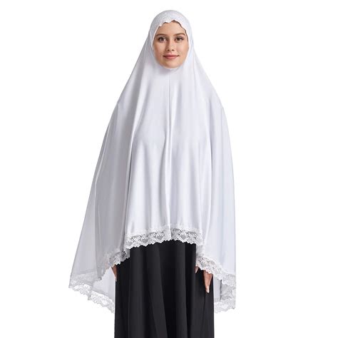 Buy Muslim Islamic Headdress Long Hijab Khimar Clothing For Women