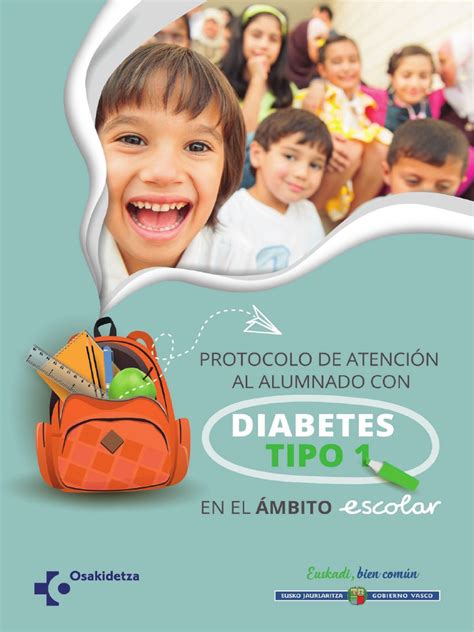 Protocolo Escolar Diabetes Tipo 1 C Pdf Insulina Ciencias De La Salud