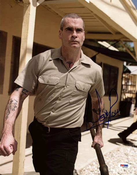 Henry Rollins Sons Of Anarchy Signed Authentic 11x14 Photo Psadna