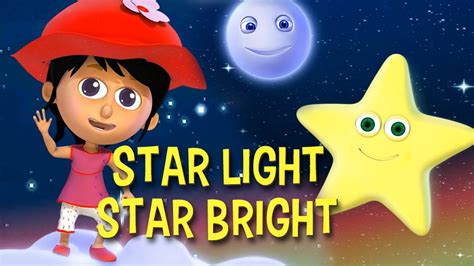 Star Light Star Bright Nursery Rhymes For Kids Youtube