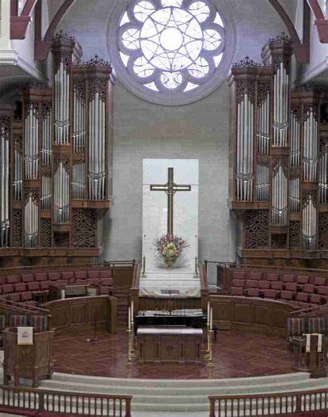 Peachtree Road United Methodist Church Atlanta Usa Chancel Organ