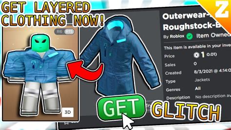 How To Get 3d Layered Clothing Now For 1 Robux By Doing This Trick