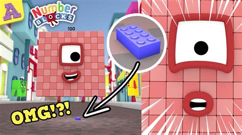 Numberblock 100 Walks Into Numbertown And Things Go Crazy Includes