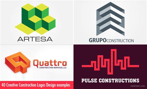 Use our free logo maker to create the perfect design. 40 Creative Construction Logos Design examples for your ...
