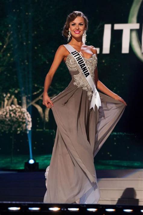 19 years old, 166 cm, 50 kg. Patricija Belousova ( Lithuania ) Miss Universe 2014 ...