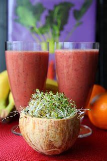 Raw Therapy Add Alfalfa Sprouts To Your Smoothie Alfalfa Sprouts Recipes Organic Recipes